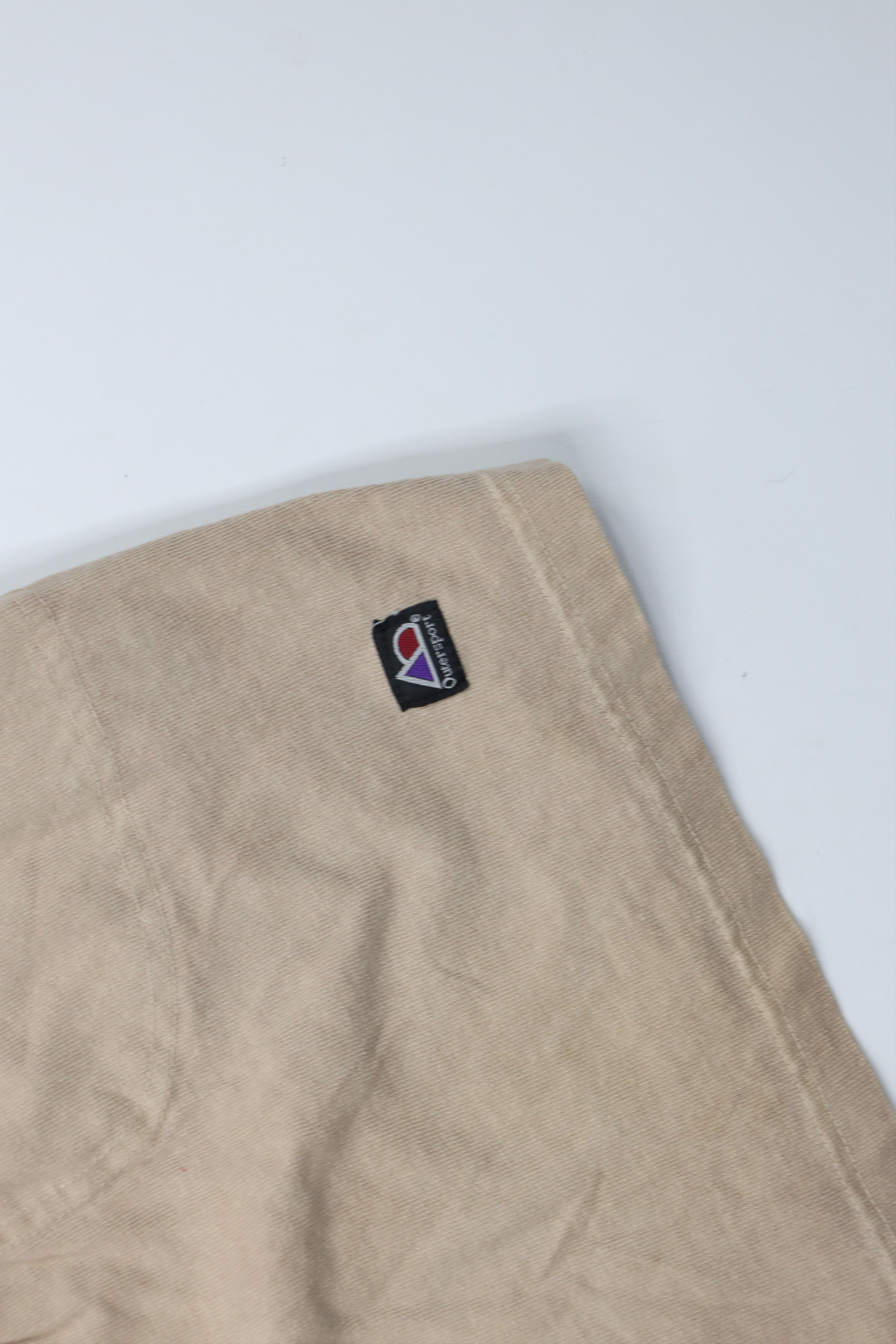 Vintage Vintage 90s Streetwear Pigment Dye Above Knee Shorts Beige Size US 34 / EU 50 - 5 Thumbnail