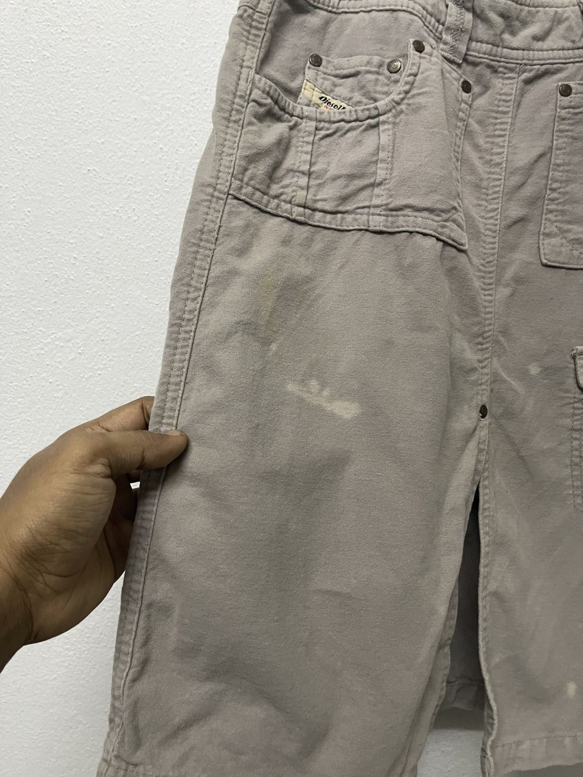 Diesel 2000s DIESEL MULTIPOCKET CARGO MIDI SKIRT Size 26" / US 2 / IT 38 - 3 Thumbnail