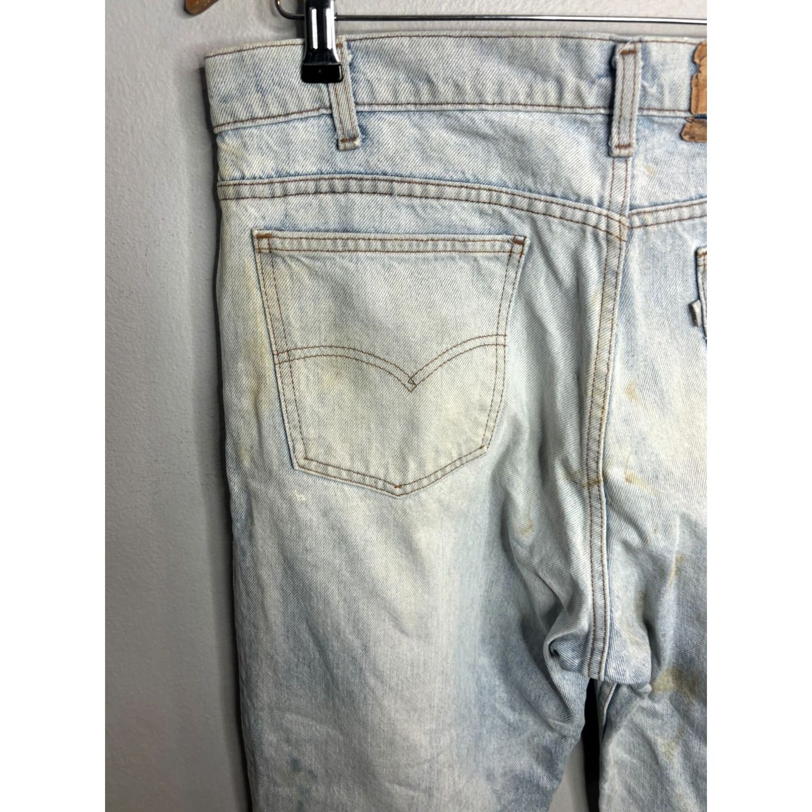 Levi's VINTAGE Levi's Silvertab 550 Jeans Men's Blue Denim 36x30 USA Made 1915 90s 7/10 Size US 36 / EU 52 - 2 Thumbnail
