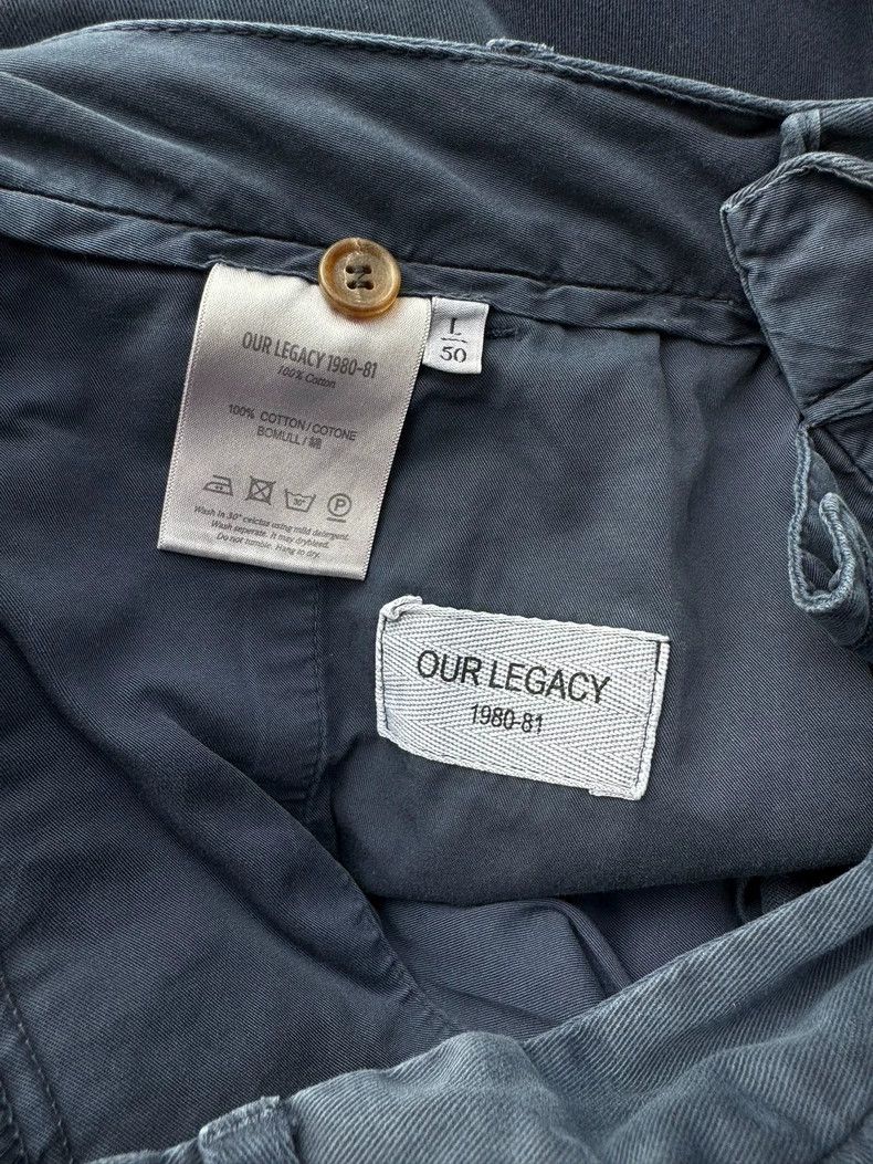 Our Legacy our legacy size 50 Men's blue washed trousers 2502-Nextarro Size US 33 - 6 Thumbnail