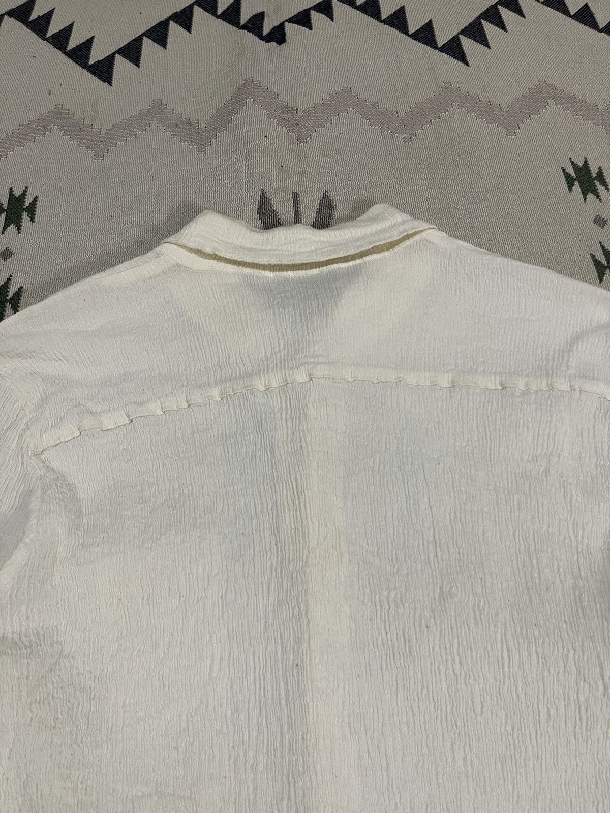 Tsumori Chisato 1990s TSUMORI CHISATO ISSEY MIYAKE PLEATED BUTTON BLOUSES Size XS / US 0-2 / IT 36-38 - 13 Thumbnail