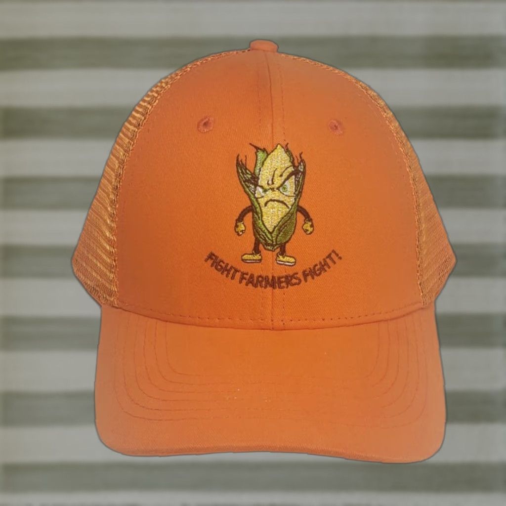 JW Anderson FIGHT FARMERS FIGHT Phipps Anderson Deacon LL Adjustable Strap Baseball Cap Hat Hat Orange Cap / Baseball Cap / Orange / Adjustable / Men / Unbranded Size 44L - 1 Thumbnail