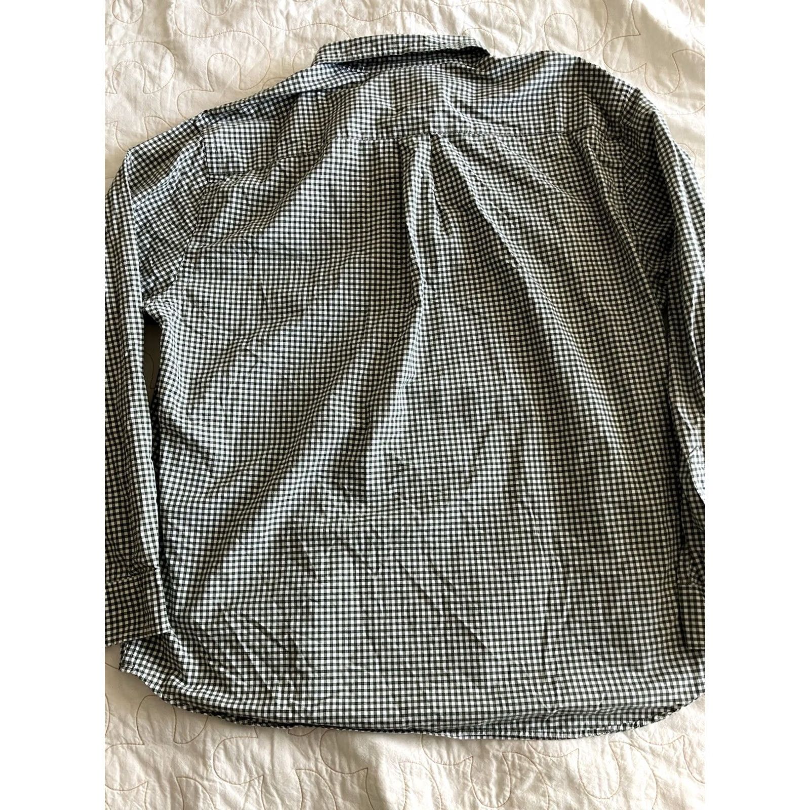 Abercrombie & Fitch VINTAGE Abercrombie & Fitch MENS Button-Down Shirt Striped Collar Long Sleeve Muscle L Green Blue Casual Workwear Y2K Preppy Vintage включ Size US L / EU 52-54 / 3 - 4 Thumbnail