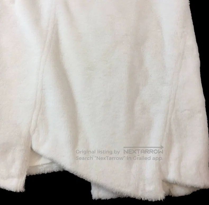 Comme des Garcons Comme des Garcons White Fleece Coat Size M / US 6-8 / IT 42-44 - 5 Thumbnail