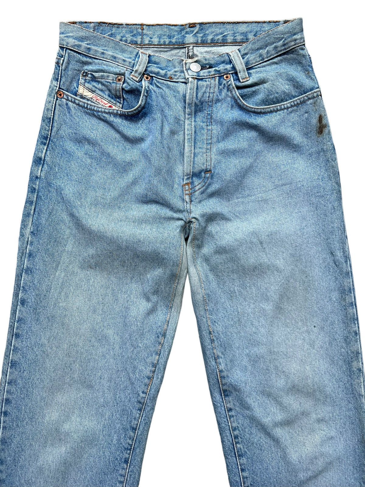 Diesel Vintage 90s Diesel Denim Jeans 29x31 Size US 29 - 3 Thumbnail