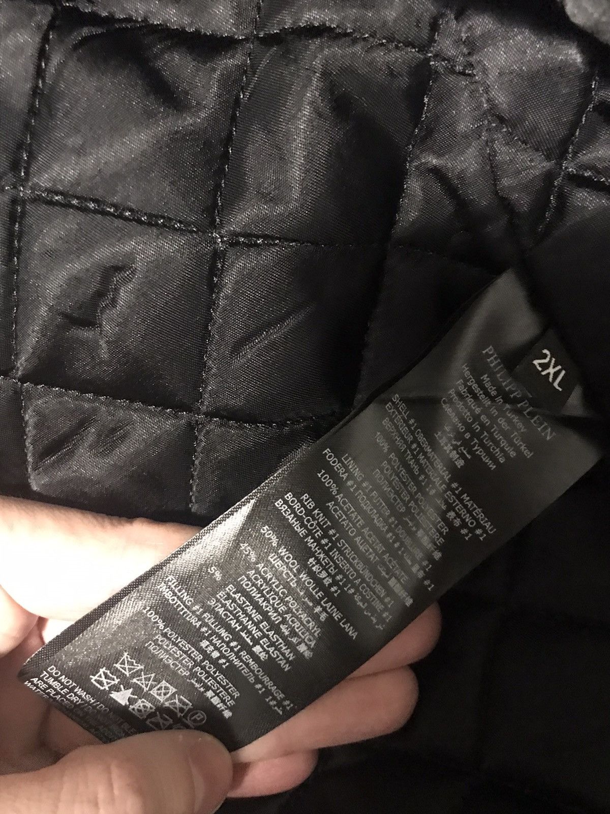 Philipp Plein Philipp Plein black jacket Size US XL / EU 56 / 4 - 5 Thumbnail