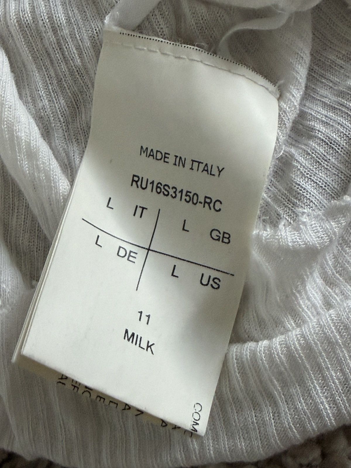 Rick Owens Rick Owens Tank White Size US L / EU 52-54 / 3 - 4 Thumbnail