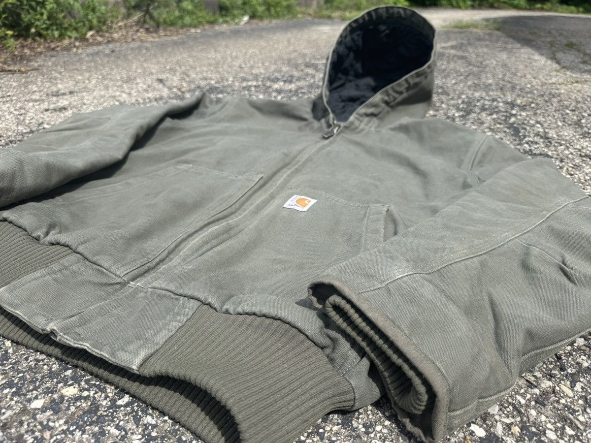 Carhartt Carhartt Moss Green Hooded Jacket Detroit Active 104050 MOS Size US M / EU 48-50 / 2 - 8 Thumbnail