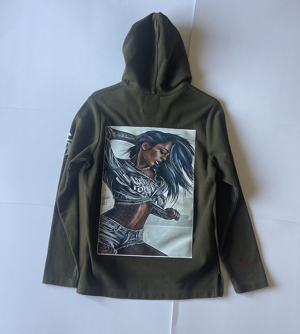 Other Graceful Faith Fashions Olive Green Hoodie Small Size US S / EU 44-46 / 1 - 1 Thumbnail