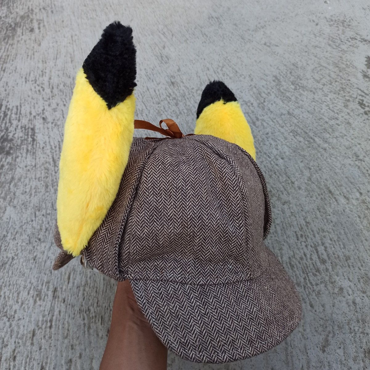Nintendo × Pokemon Unique hat Pikachu earl with two brim Size 40 - 4 Thumbnail