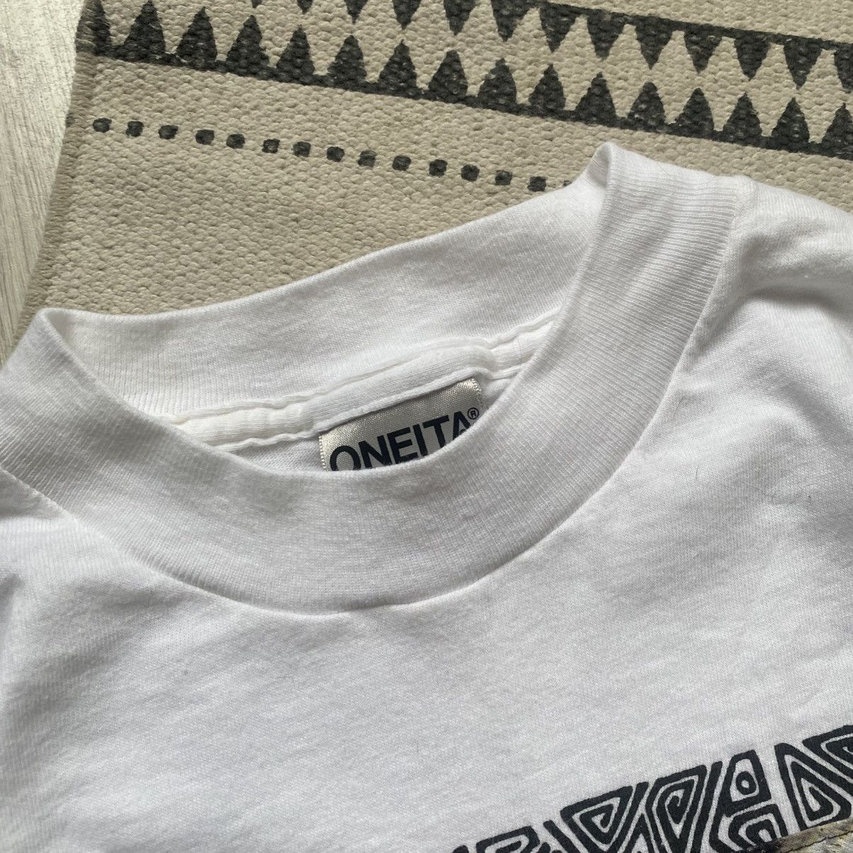 Vintage 🐺 Vintage 90s Animal Wolf tee Wolves Oneita USA Size US S / EU 44-46 / 1 - 4 Thumbnail