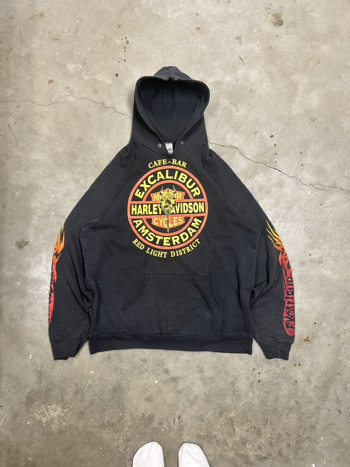Harley Davidson Vintage Harley Davidson Hoodie Size US L / EU 52-54 / 3 - 1 Thumbnail