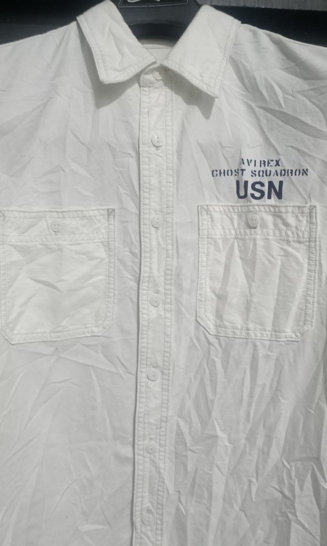 Avirex Vintage Avirex “USS Blackfin” Naval Work Shirt Size US M / EU 48-50 / 2 - 3 Thumbnail