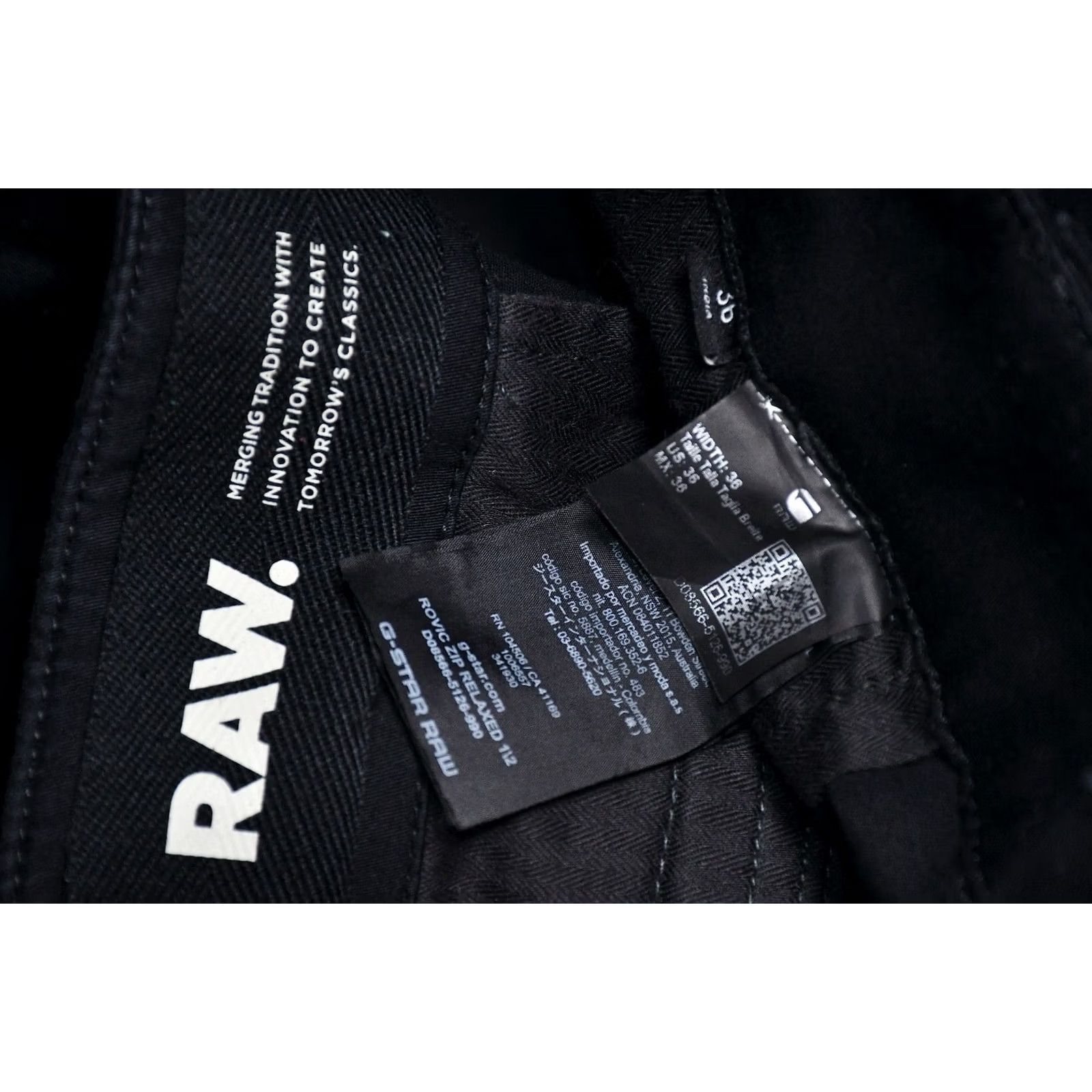 G-Star G-Star Raw Rovic Zip Relaxed Cargo Shorts Black Men's Size 36 Size US 36 / EU 52 - 7 Thumbnail