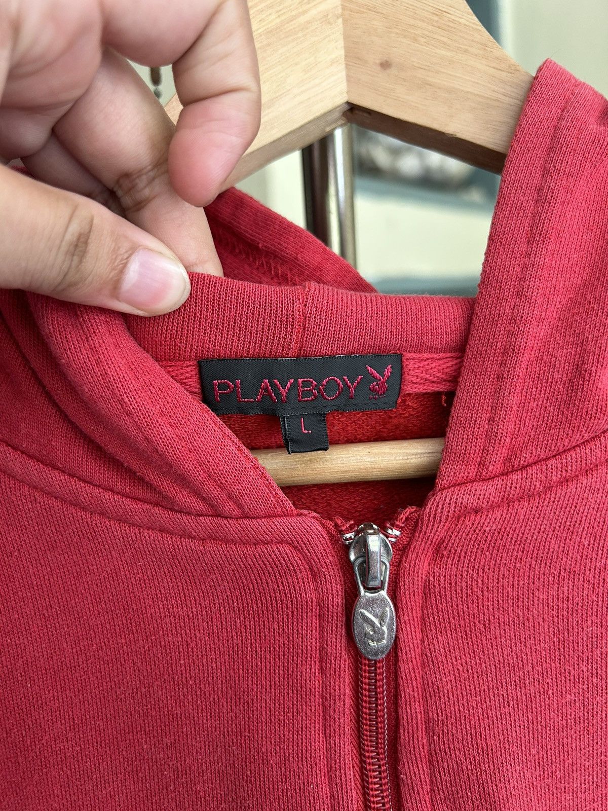 Playboy Playboy Hoodie Side Tipe Size L / US 10 / IT 46 - 18 Thumbnail