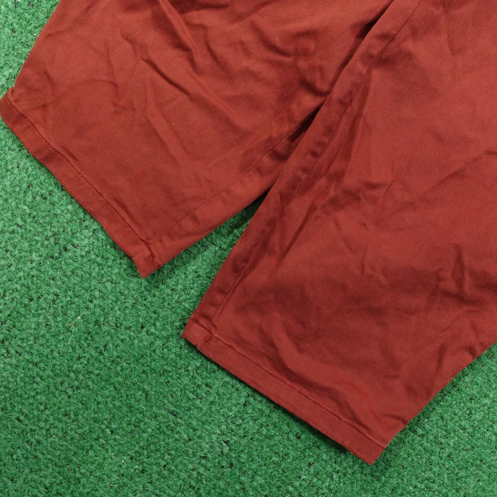 Torrid VINTAGE Torrid Womens Pants Cropped Skinny Stretch Twill 26 Fire Brick Casual Workwear Size 26" / US 2 / IT 38 - 3 Thumbnail