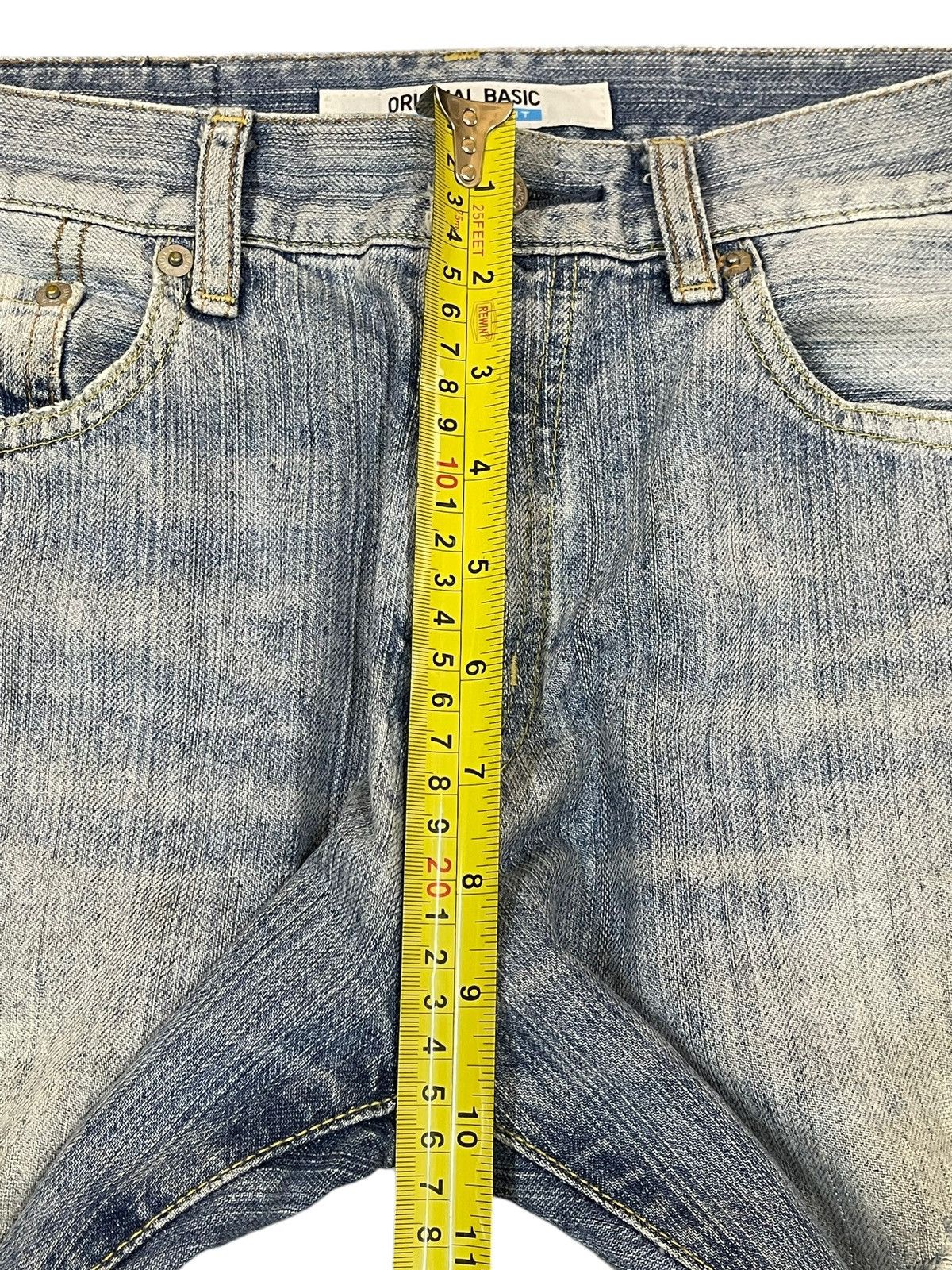 Uniqlo Vintage Japanese Uniqlo Faded Wash Distressed Style Jeans Size US 30 / EU 46 - 14 Thumbnail