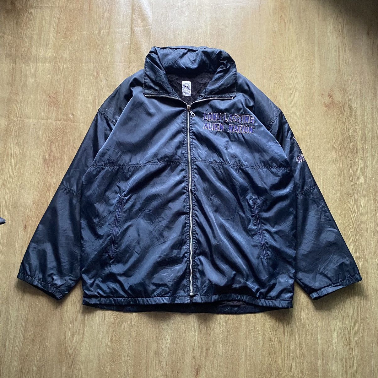 Alien Workshop 90s Vintage Alien Nation Embroidery Logo Lights Jacket Size US XL / EU 56 / 4 - 2 Thumbnail