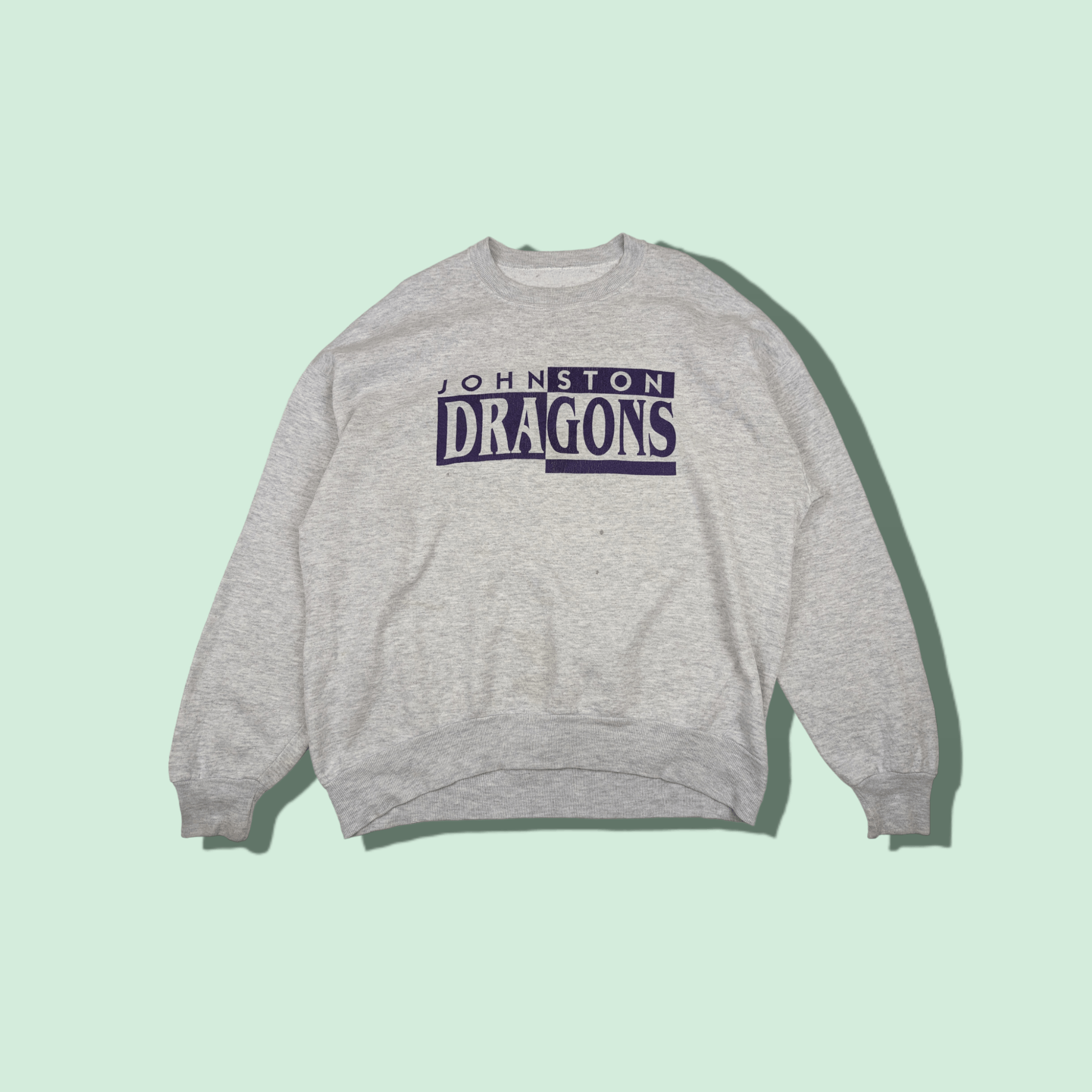 NFL Vintage 90's JOHNSTON DRAGONS Football Nfl Jumper Sweatshirt Size US XL / EU 56 / 4 - 1 Thumbnail