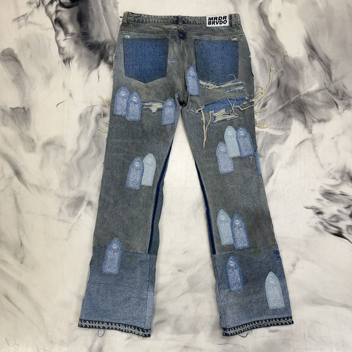 Who Decides War Who Decides War Blowout Arches Denim Blue Size US 36 / EU 52 - 8 Thumbnail