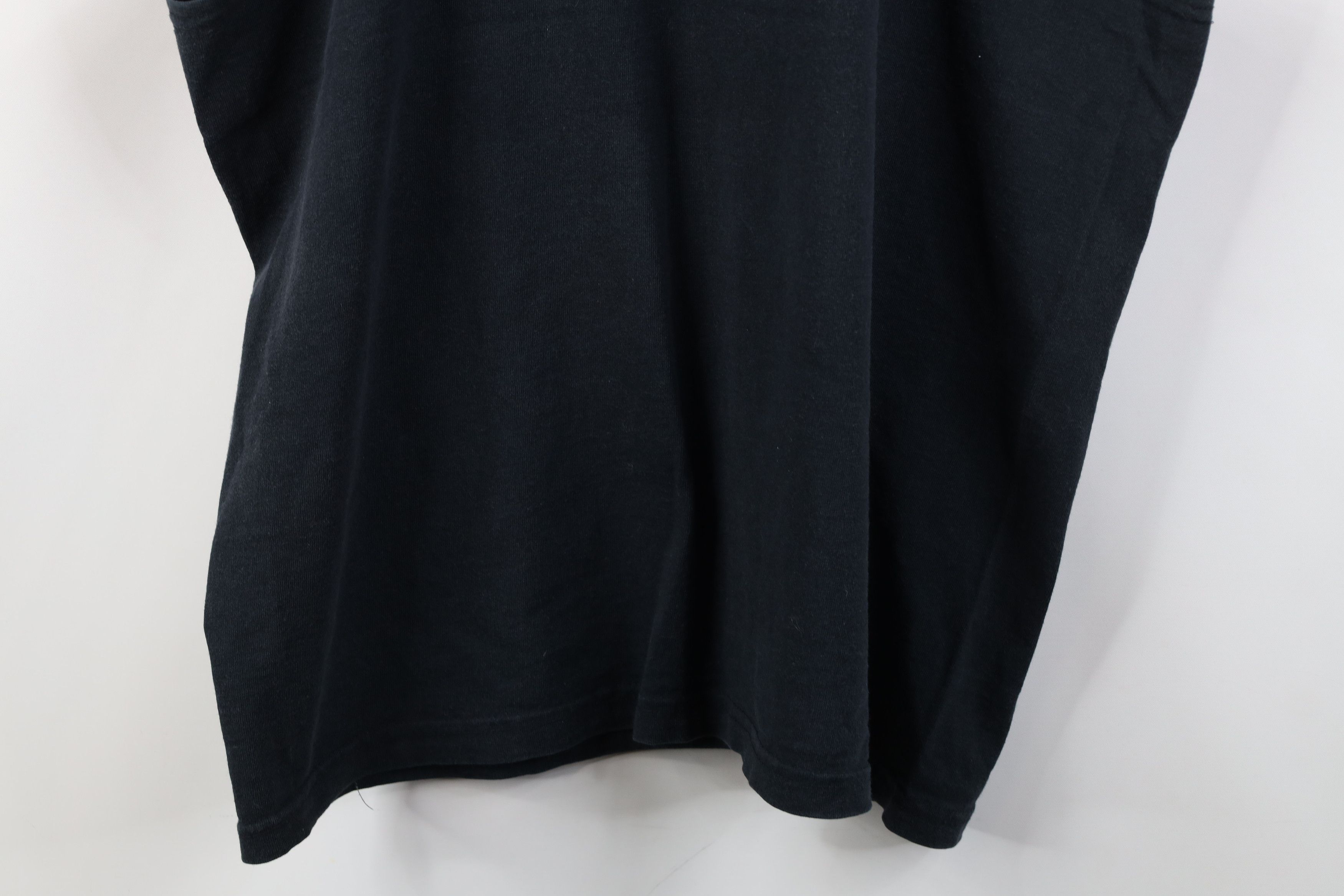 Vintage Vintage 90s Streetwear Blank Tank Top T-Shirt Black Cotton Size US M / EU 48-50 / 2 - 11 Thumbnail