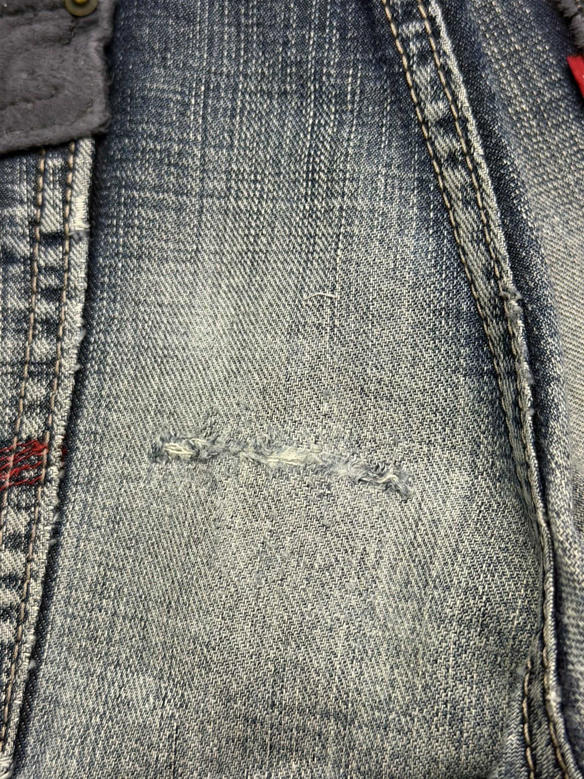 Edwin Vintage Edwin 503 Edge Of Blue Jeans Japan Denim | W35 Size US 35 - 13 Thumbnail