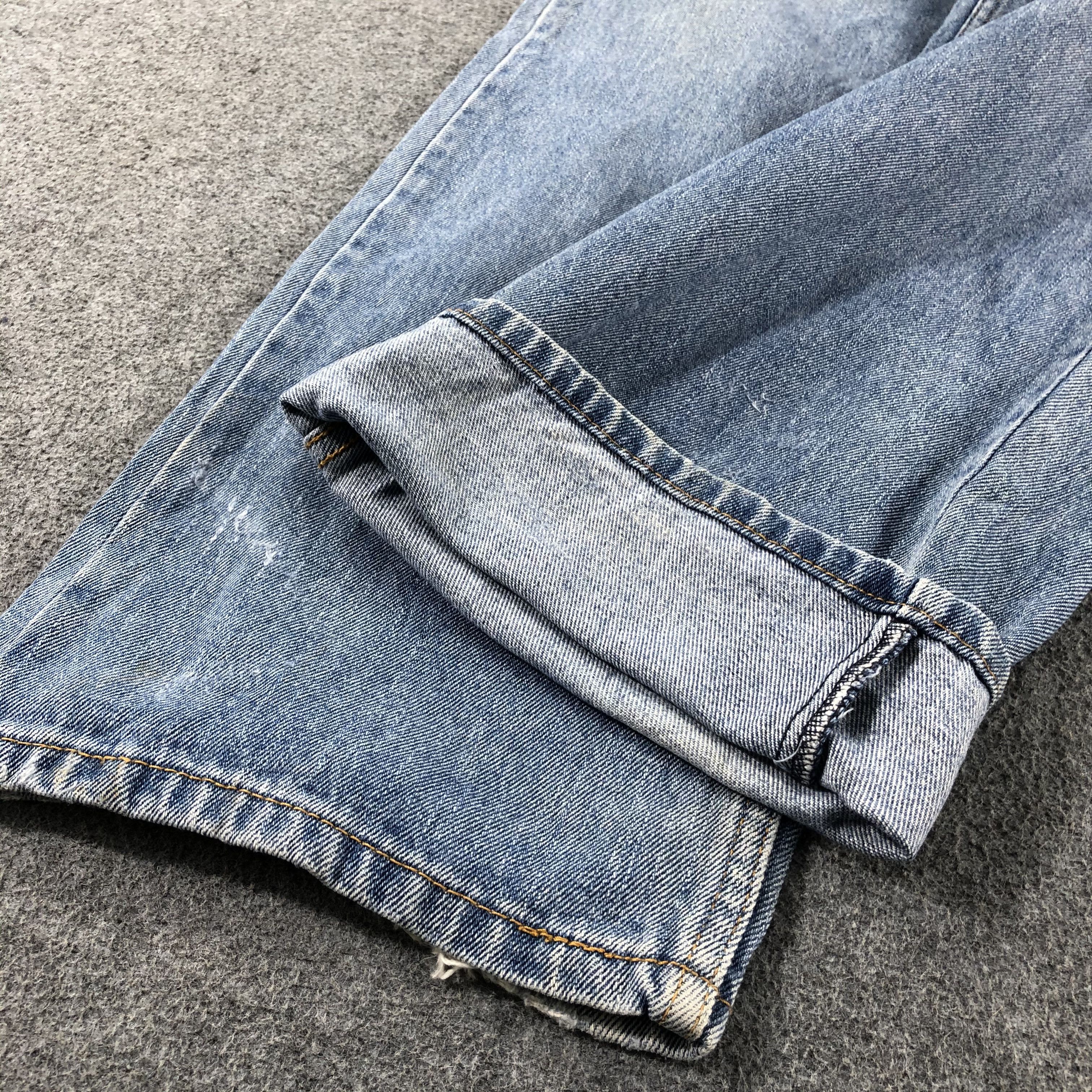 Levi's Vintage Blue Wash Levis 505 Jeans-J2588 Size US 42 / EU 58 - 7 Thumbnail