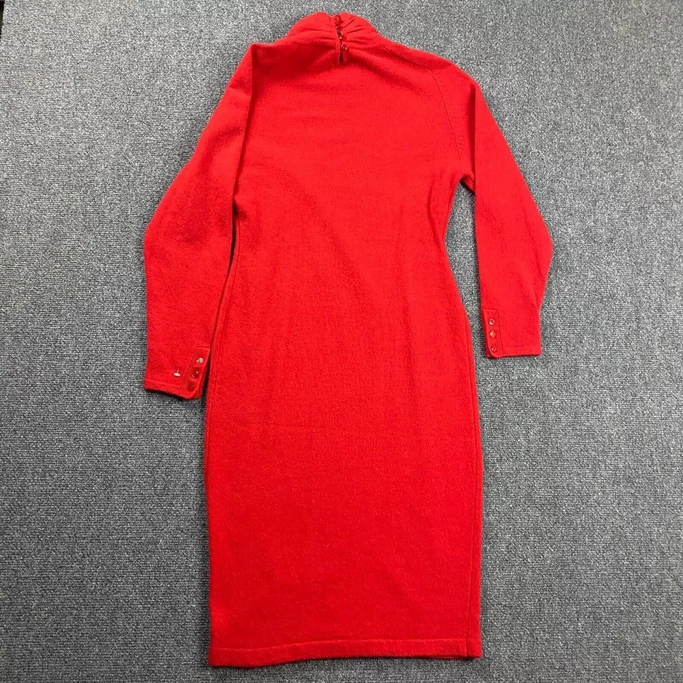 Vintage Outlander Dress Women Petite Small Angora Rabbit Hair Size S / US 4 / IT 40 - 7 Thumbnail