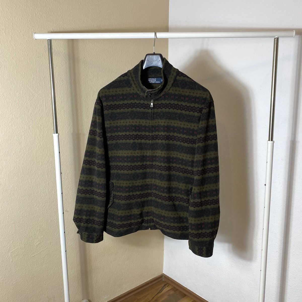 RRL Ralph Lauren Vintage Fleece Jacket Polo Ralph Lauren Size US XXL / EU 58 / 5 - 2 Thumbnail