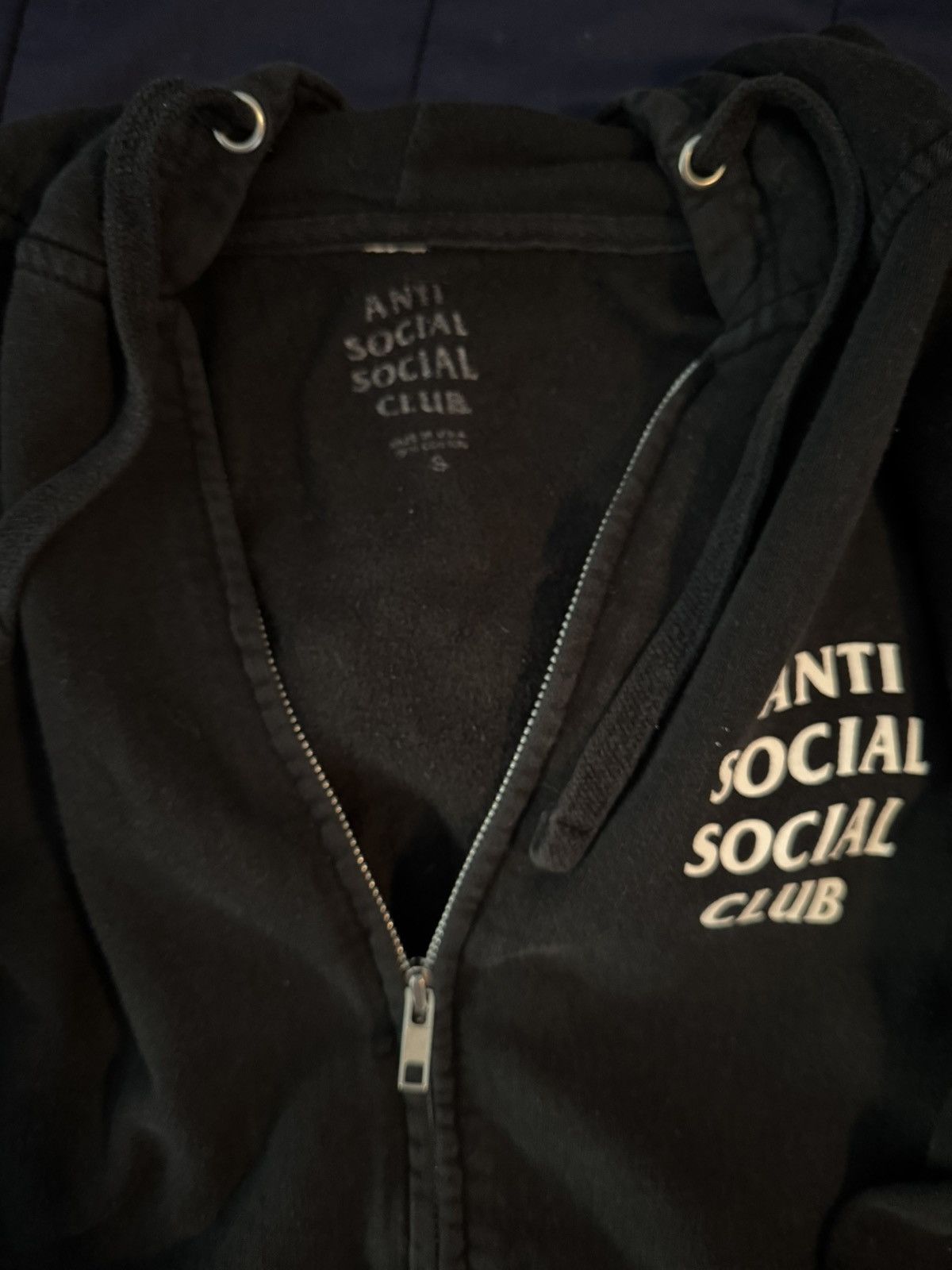 Anti Social Social Club ASSC Cherry Blossom 🌸 Zip-Up Fleece Jacket Size US S / EU 44-46 / 1 - 3 Thumbnail