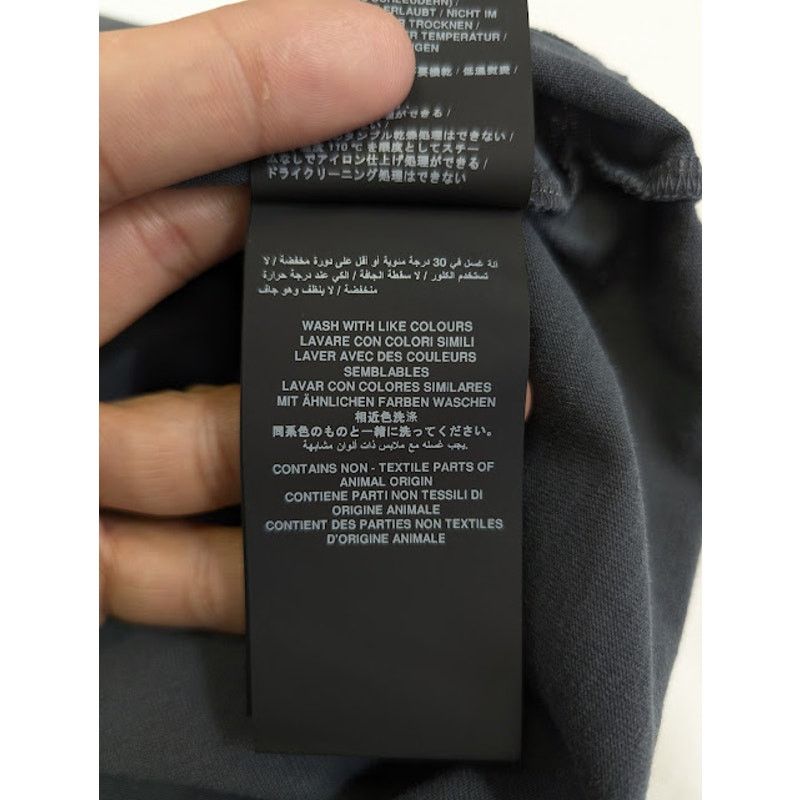 Palm Angels o1rshd1 Atcs Garment Dye Boxy T-Shirt in Black / White Size US XL / EU 56 / 4 - 15 Thumbnail