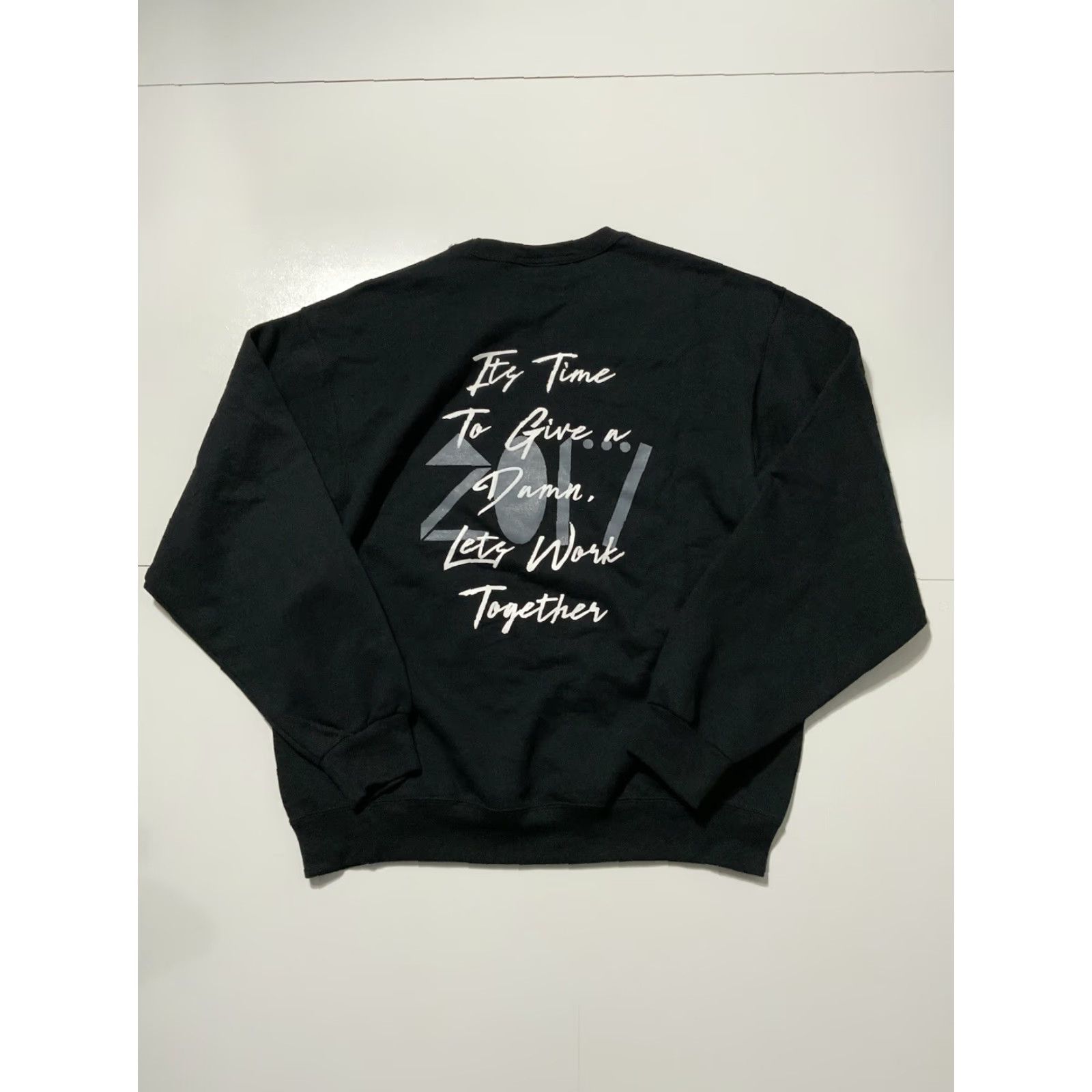 Rhythm Cloney It’s Time Black Crewneck Sweatshirt L Men Pullover 2017 Off Rhythm Nation Sz. L Black Crewneck Sweatshirt Mens Size US L / EU 52-54 / 3 - 2 Thumbnail