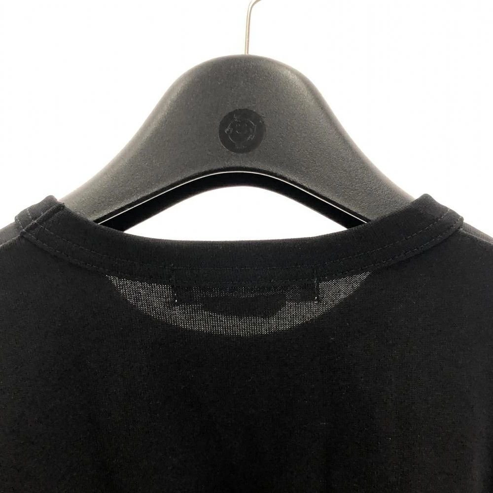 Comme des Garcons T-Shirt Long Sleeve Cut/ Sew Plain Balloon Hem Pattern Black Size US M / EU 48-50 / 2 - 3 Thumbnail
