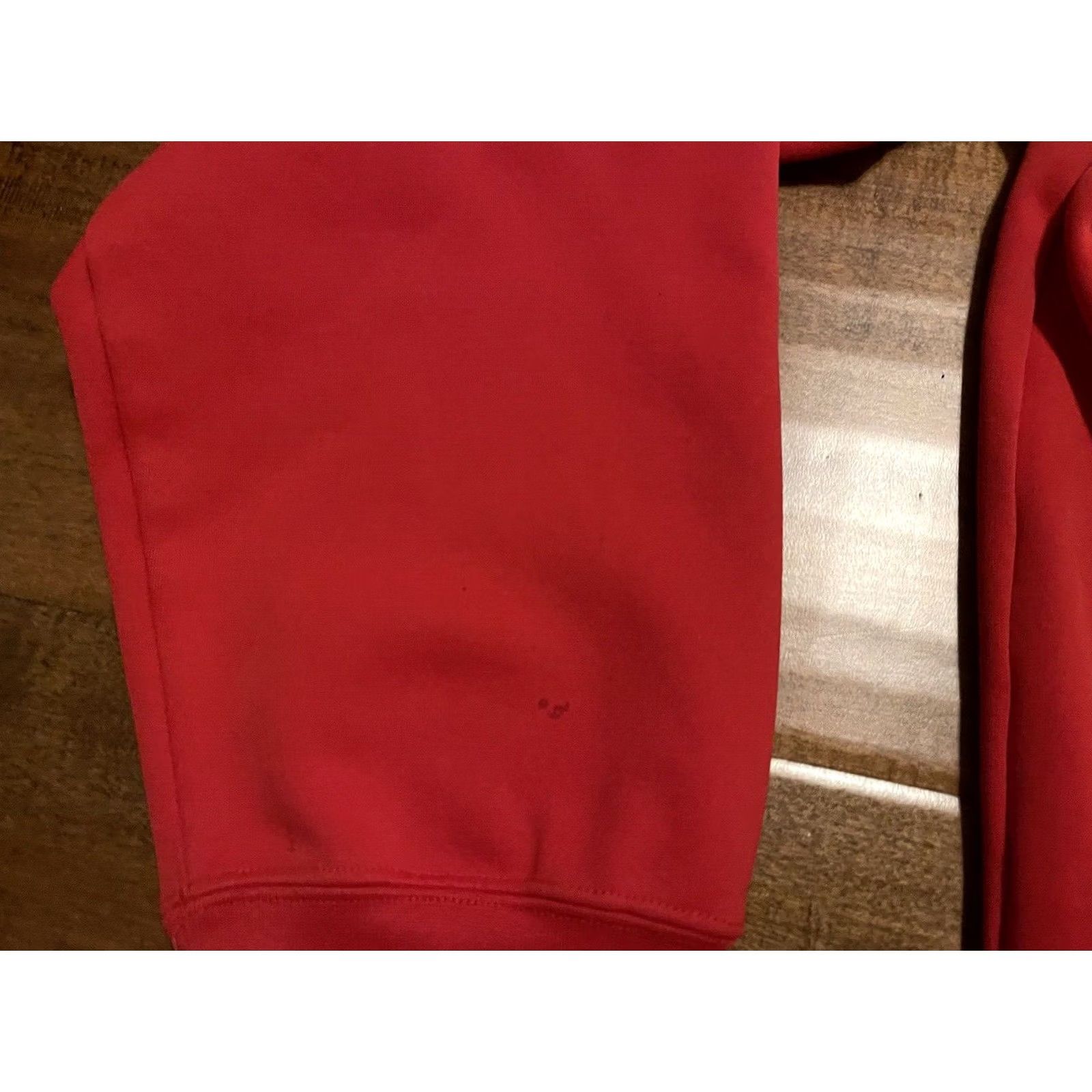 Nike VINTAGE Nike Soccer Pullover Hoodie Sweatshirt Red Men's XLarge XL Y2K Size US XL / EU 56 / 4 - 5 Thumbnail