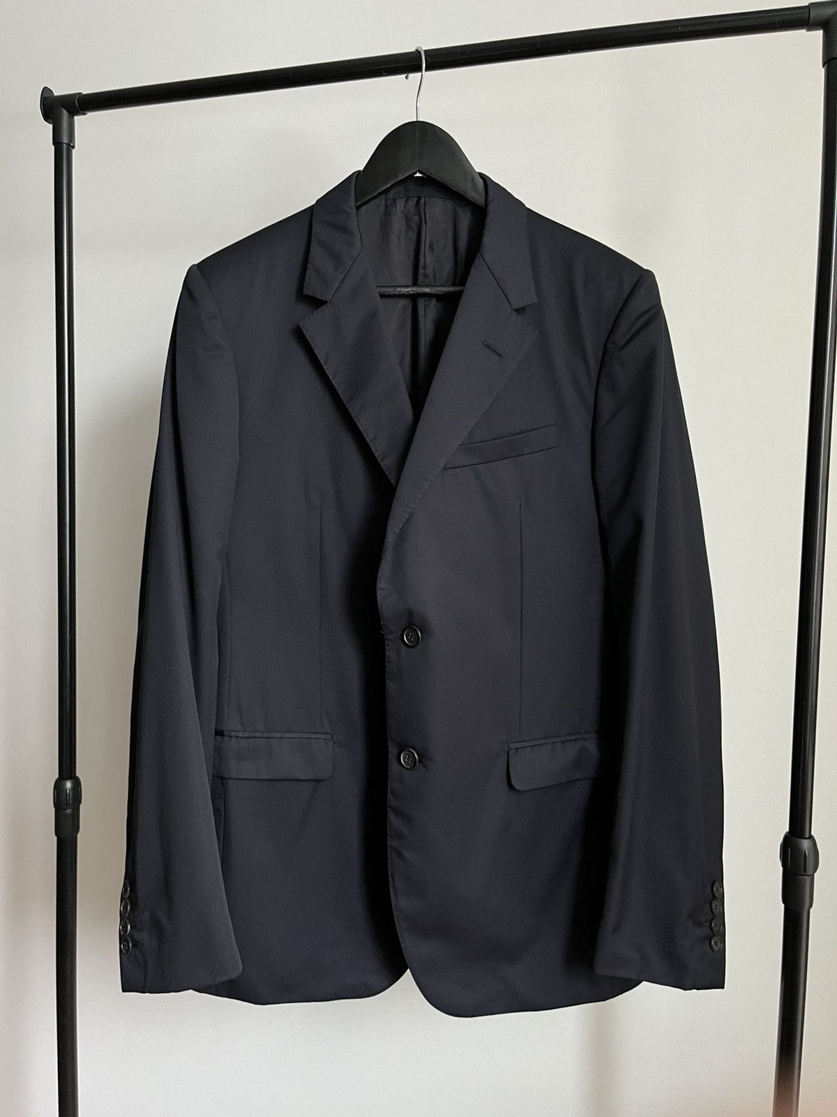 Lanvin Lanvin early 2010s hand tailored wool blazer jacket Size 52R - 1 Thumbnail