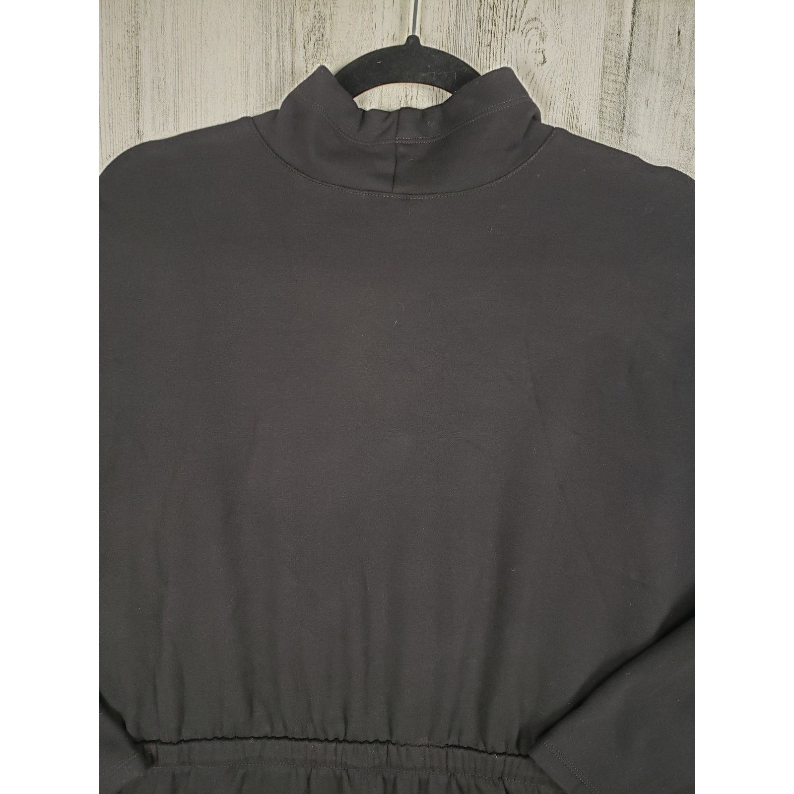 Other NWT Liz Claiborne Black Cinched Pullover Sweatshirt Large Size L / US 10 / IT 46 - 11 Thumbnail
