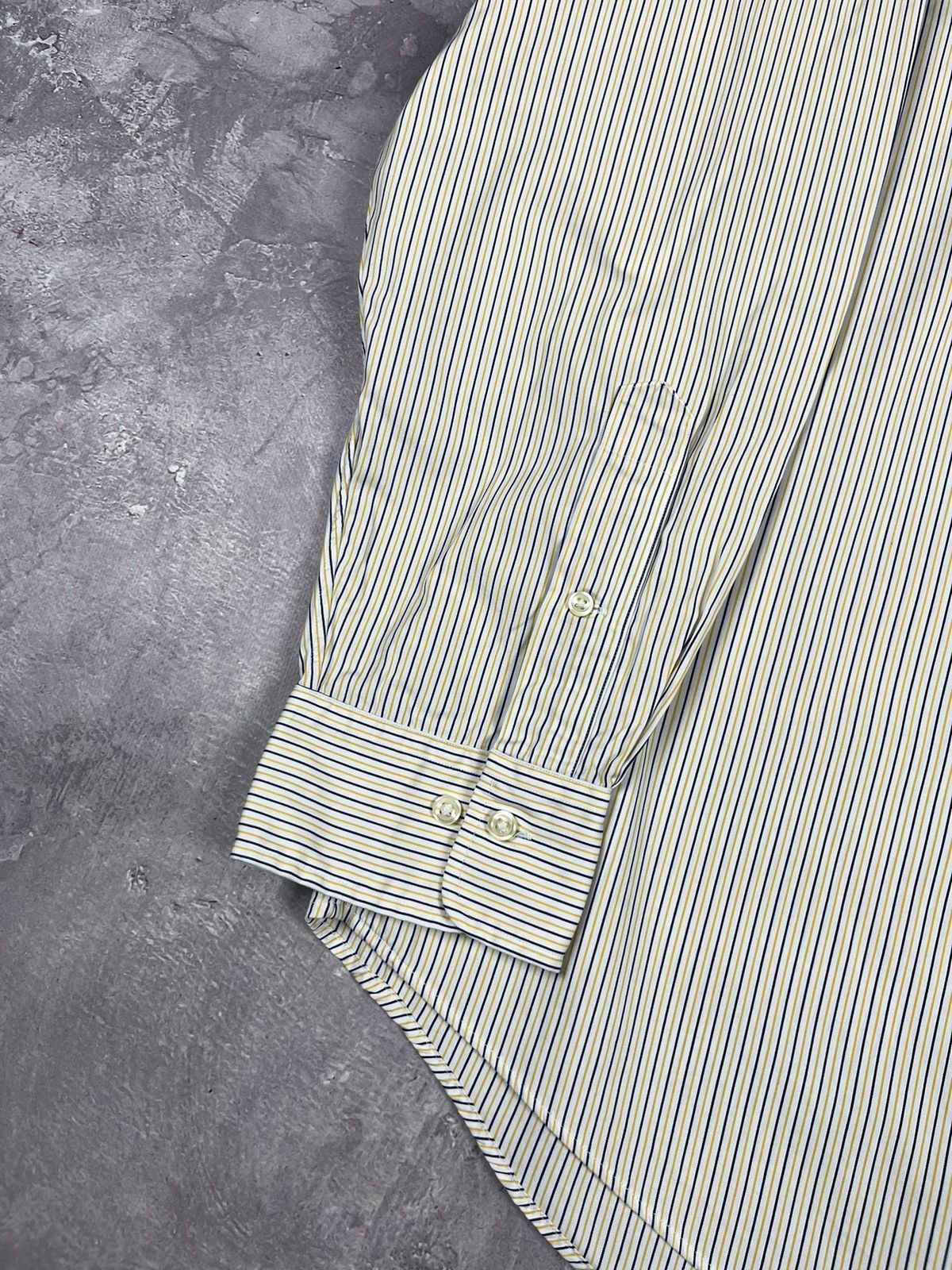 Polo Ralph Lauren Vintage Polo Ralph Lauren Regent Striped Shirt 90s Y2K Hype Size US XXL / EU 58 / 5 - 2 Thumbnail