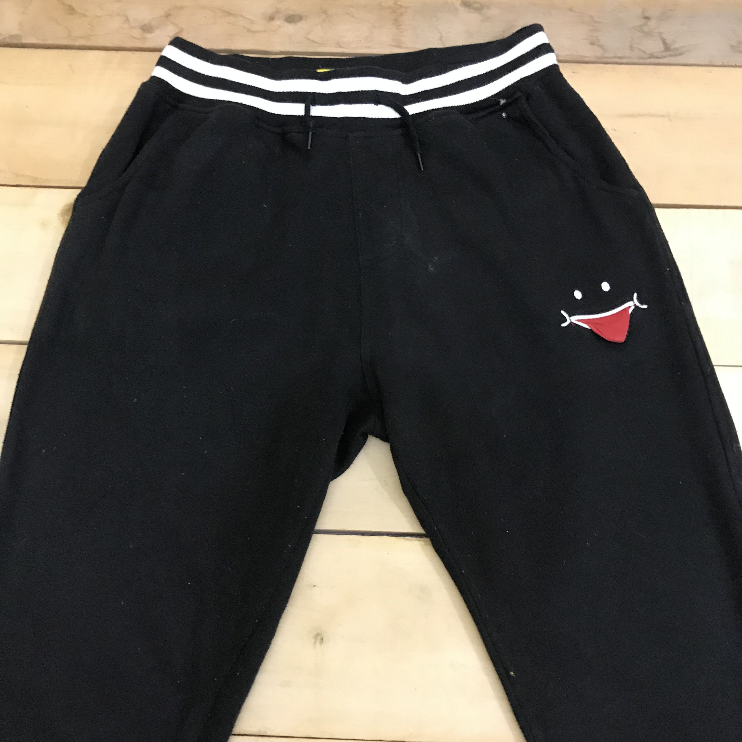 Japanese Brand X187 UP! SMILE TOKYO JAPAN SWEATPANTS Size US 30 / EU 46 - 3 Thumbnail