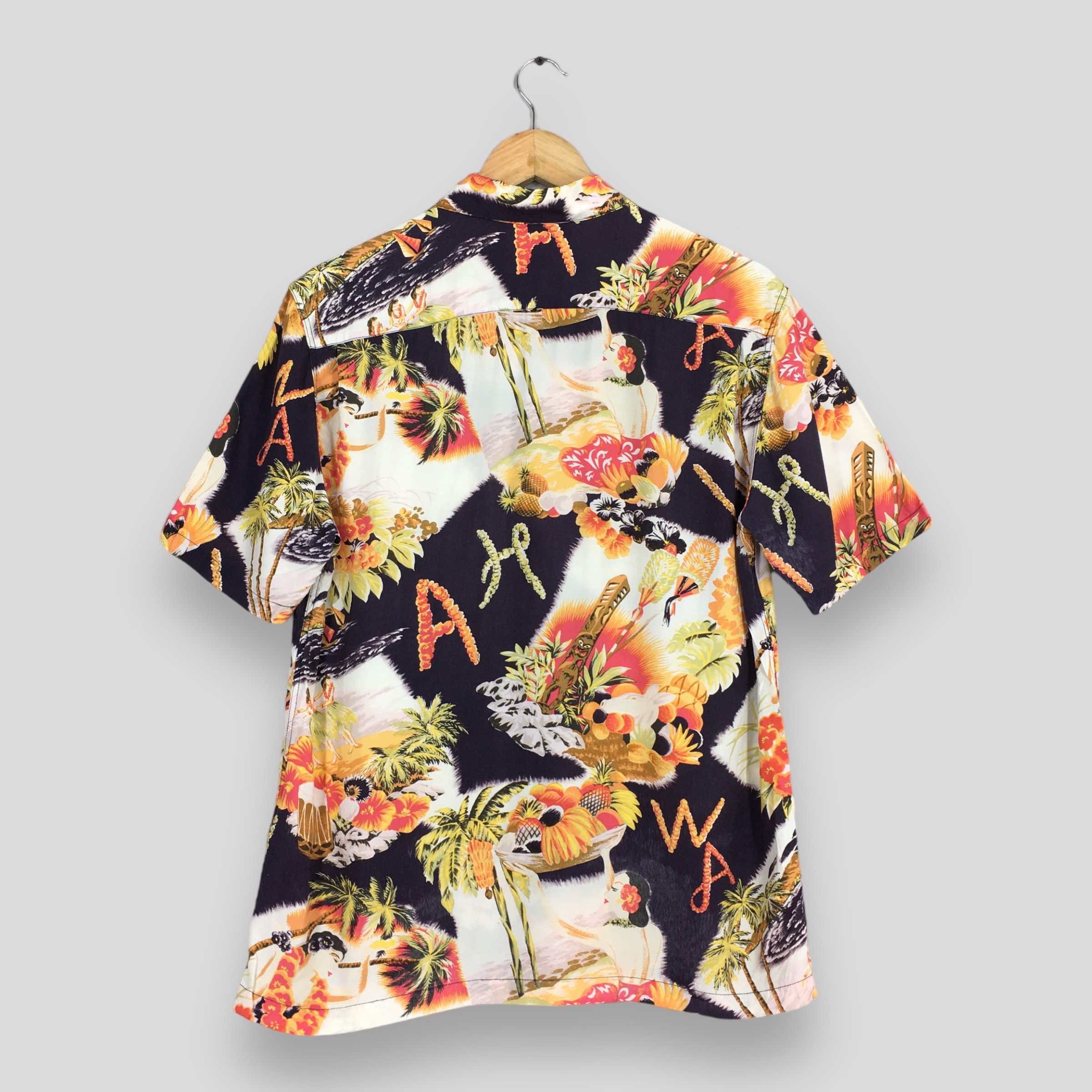 IOLANI Vintage 80s Iolani Hawaii Aloha Hula Girl Shirt Medium Size US M / EU 48-50 / 2 - 8 Thumbnail