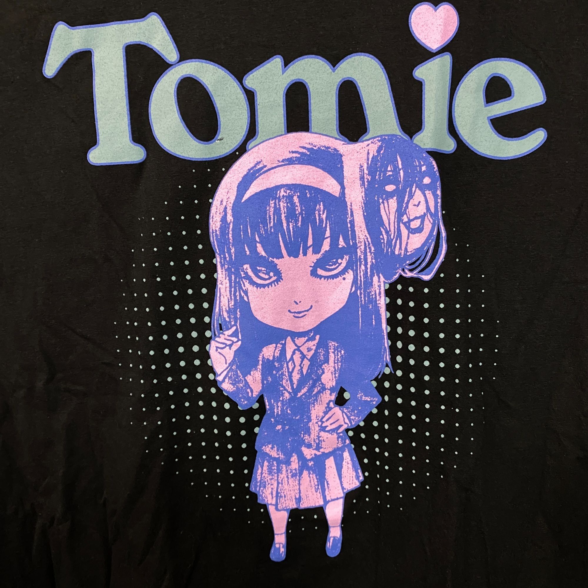 Ripple Junction Junji Ito Tomie Chibi Tonal Horror Manga T-shirt Large Size US L / EU 52-54 / 3 - 2 Thumbnail