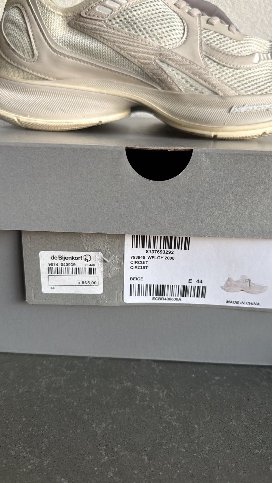 Balenciaga Balenciaga Circuit Beige Size US 11 / EU 44 - 9 Thumbnail