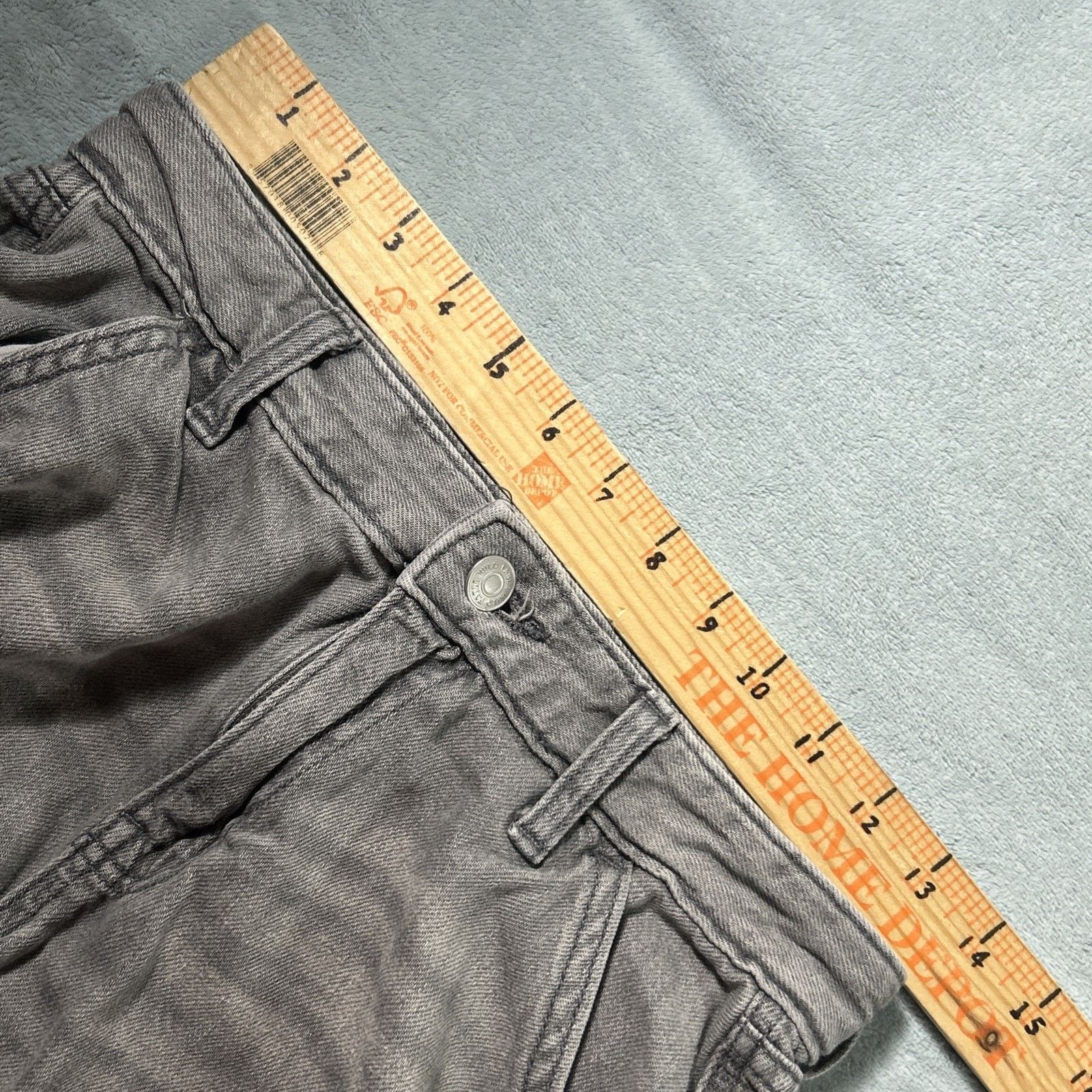 JNCO Beyond Baggy Cargo Jeans Womens 2 R 29x31 Wide Leg Hamilton Size 26" / US 2 / IT 38 - 12 Thumbnail