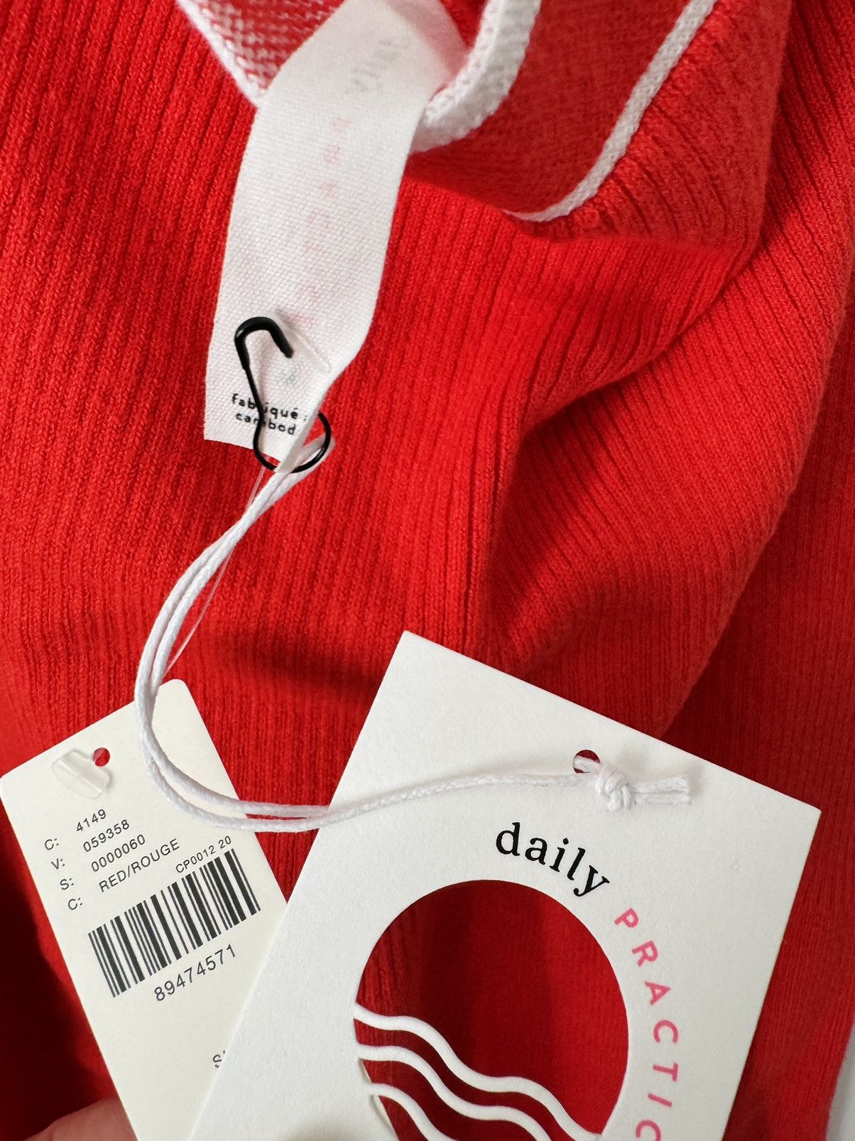 Anthropologie Anthropologie Daily Practice Halter Knit Mini Dress, Size L Size L / US 10 / IT 46 - 11 Thumbnail