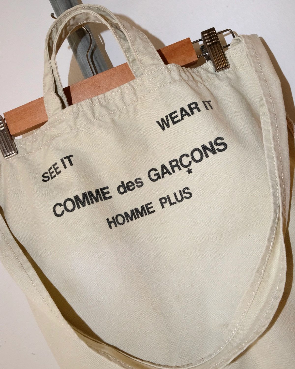 Comme des Garcons Homme Plus Comme des Garçons HOMME PLUS SEE IT WEAR IT TOTE BAG Size ONE SIZE - 1 Thumbnail