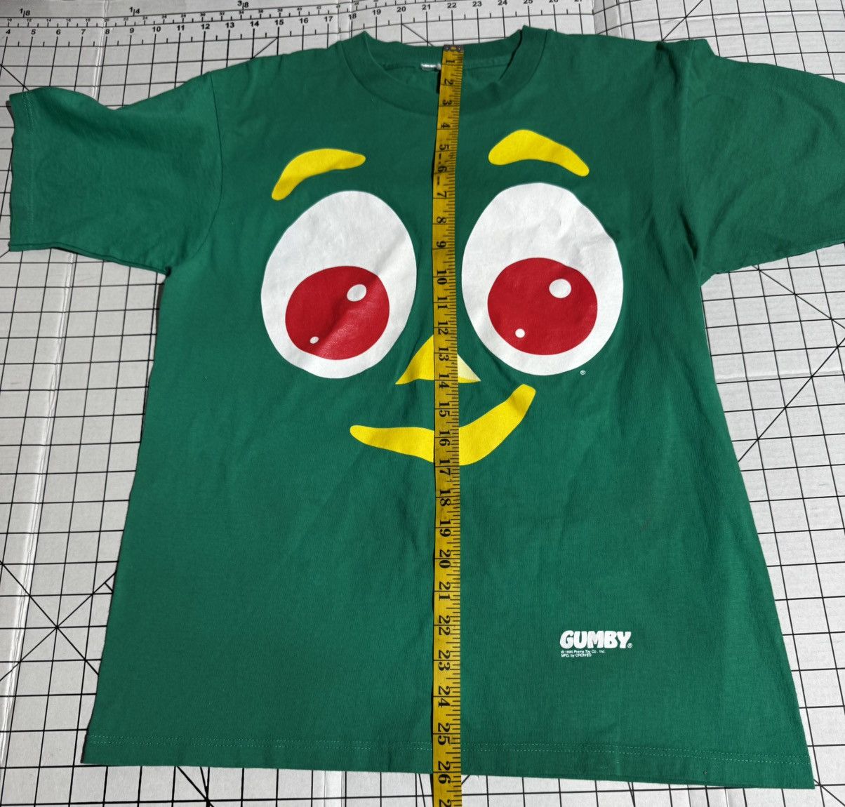Vintage Vintage Gumby Shirt Size US M / EU 48-50 / 2 - 2 Thumbnail