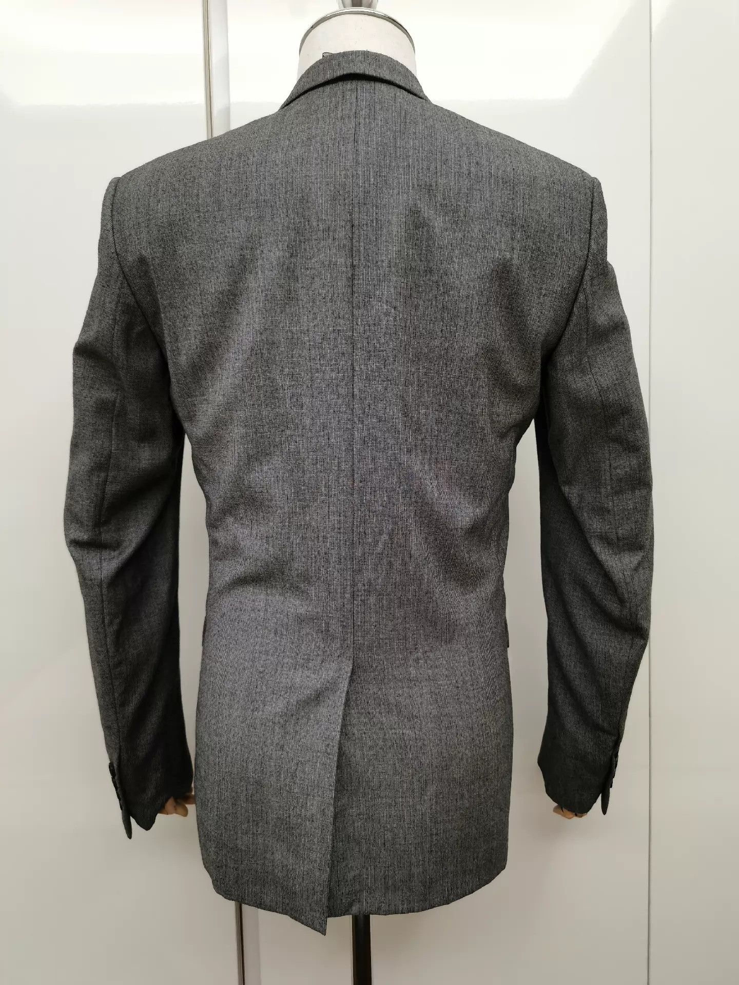 Dior Dior Classic Gray Wool Suit 46 (Worn) Size 46R - 2 Thumbnail