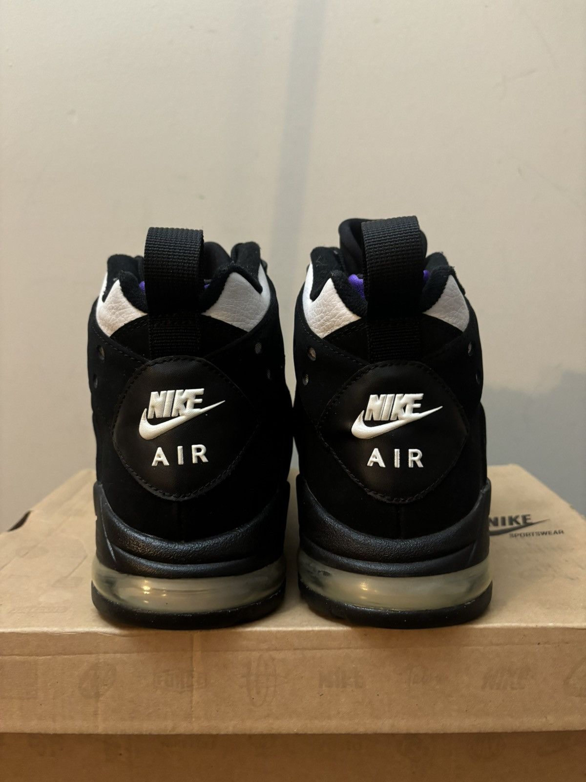 Nike Nike Air Max 2 CB ‘94 Black White Purple 2009 Size US 9.5 / EU 42-43 - 5 Thumbnail
