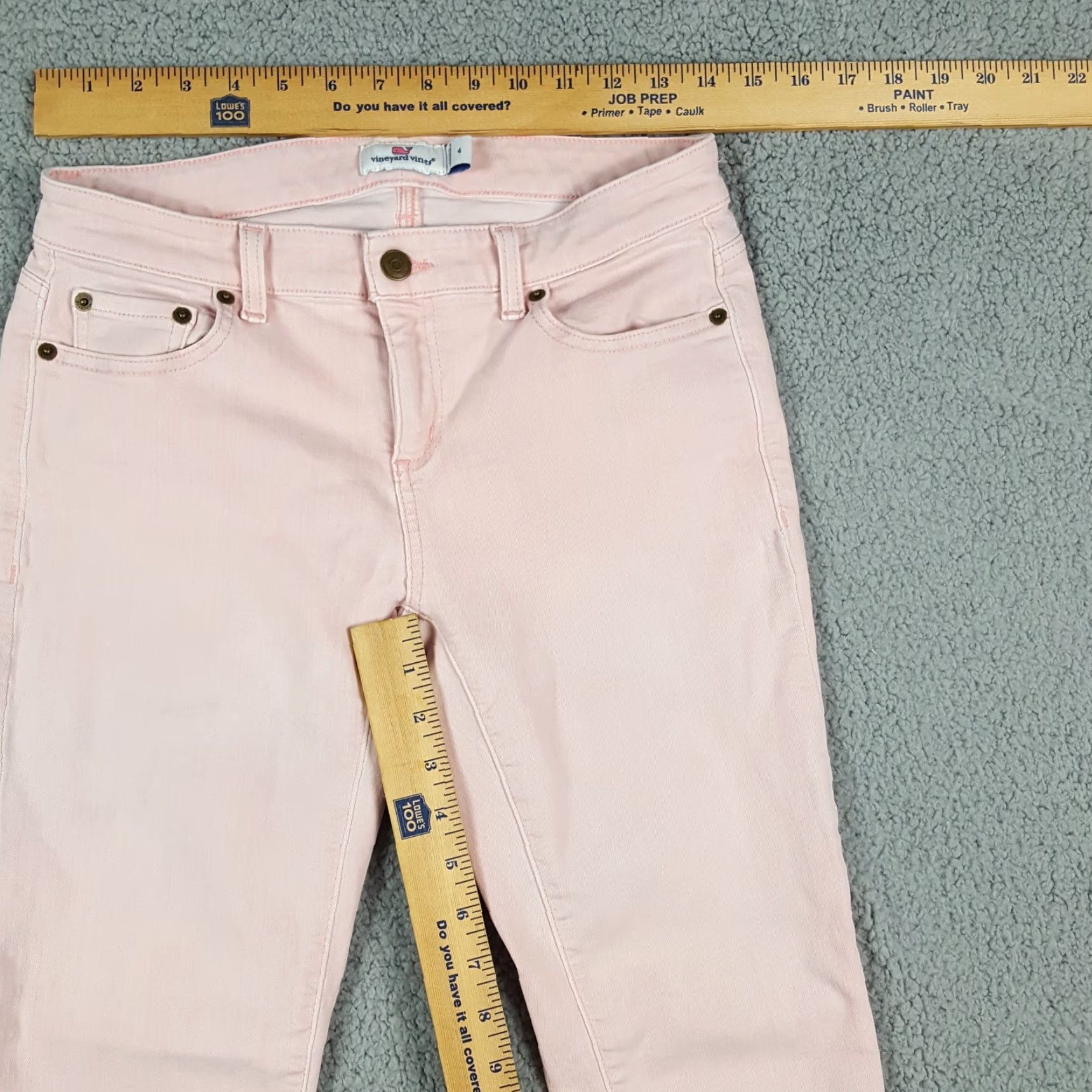 Vineyard Vines VINTAGE Vineyard Vines Pants Tapered Slim Low Rise Pink 4 Women Adult Regular Size 4 Boho 00s Outdoor Mens Womens? Size 27" / US 4 / IT 40 - 6 Thumbnail