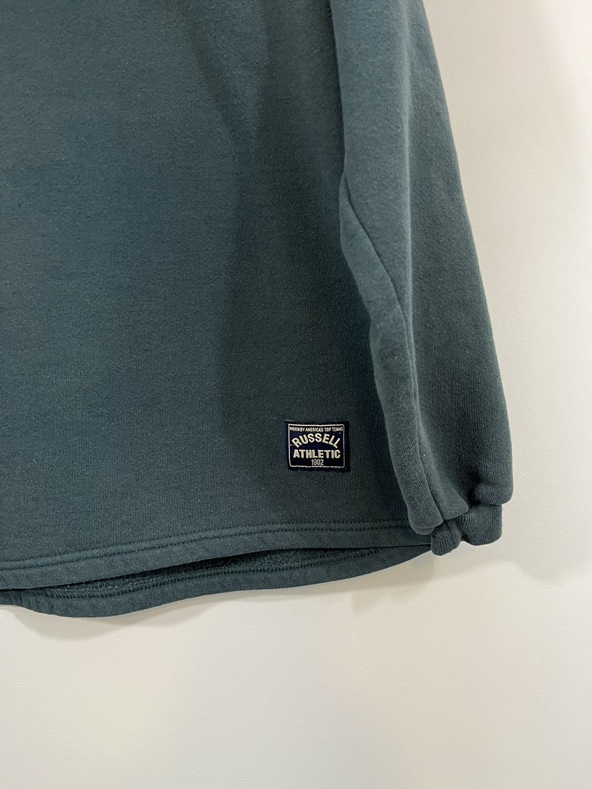 Russell Athletic Sun Faded Boxy Fit Quarter Zip Size US XXL / EU 58 / 5 - 4 Thumbnail
