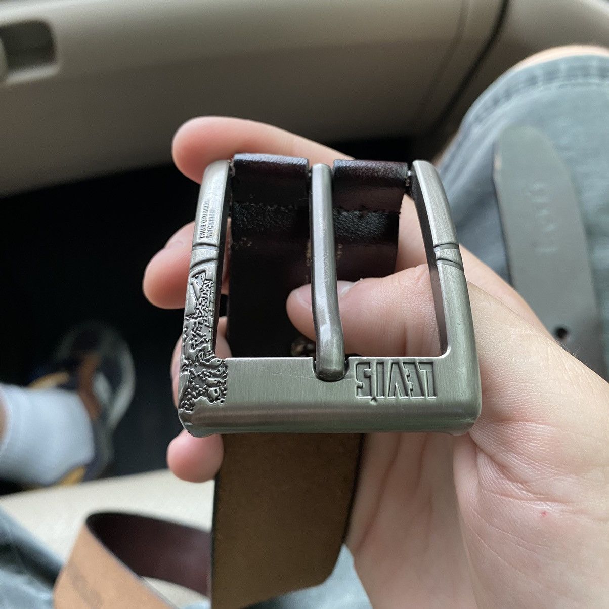 Levi's Levis Leather Brown Belt Size ONE SIZE - 10 Thumbnail